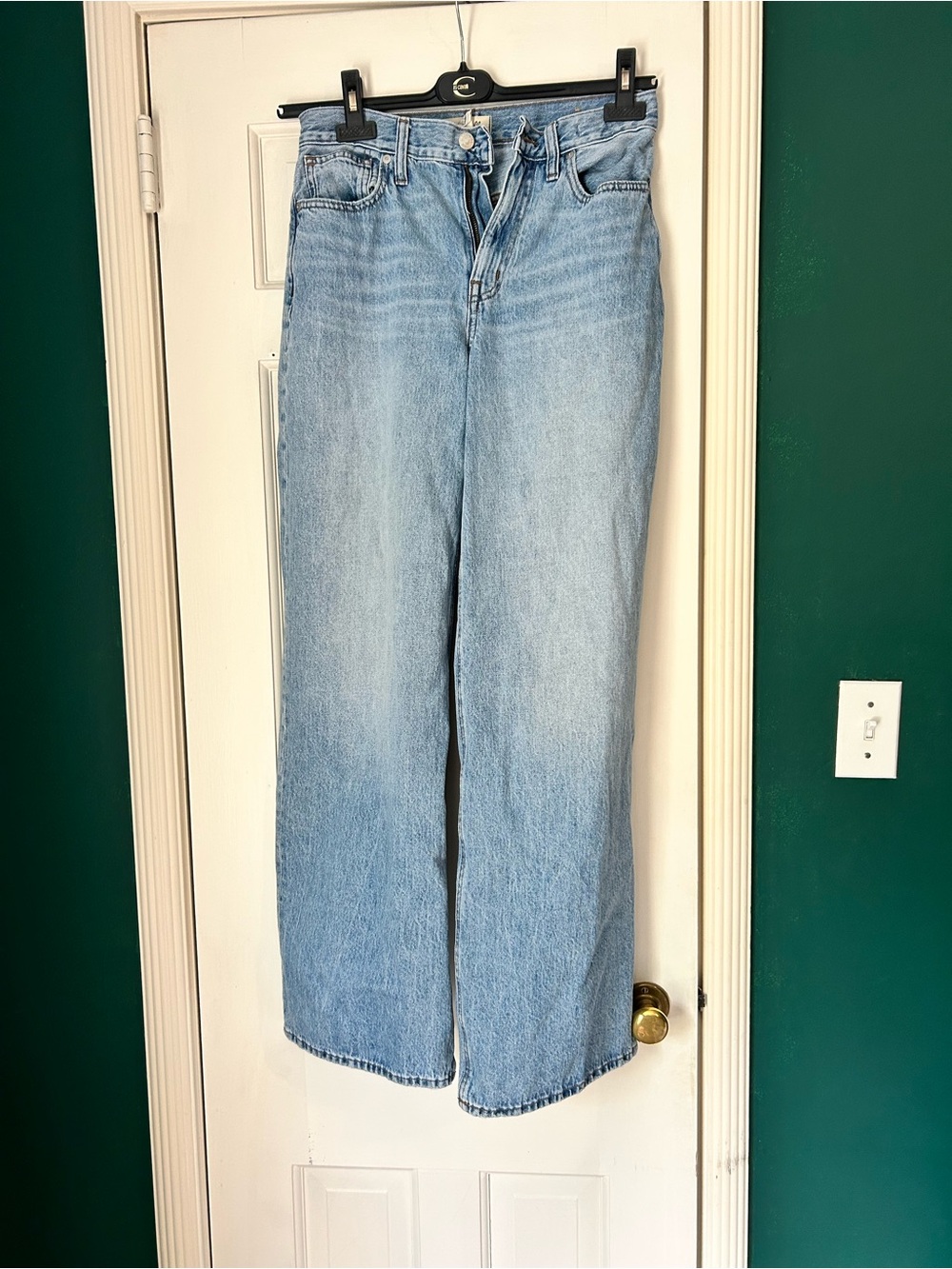 Madewell super wide leg jeans size 26